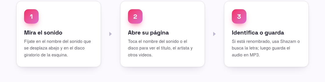 Cómo encontrar y guardar una canción de TikTok