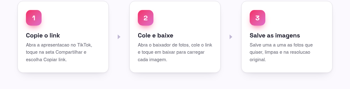 Como baixar apresentações de fotos do TikTok (todas as imagens)