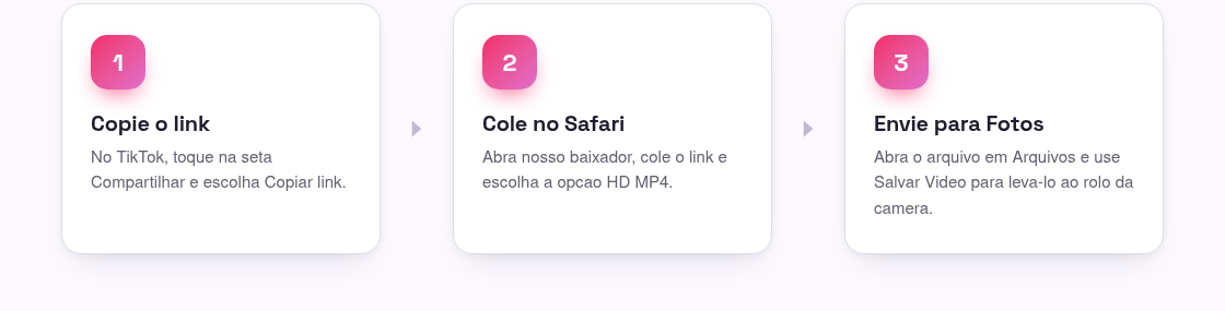 Como salvar videos do TikTok no iPhone (sem marca d'agua)